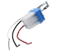 Capteur de lumière crépusculaire 220 V AC - Interrupteur marche/arrêt automatique - Pour éclairage extérieur, lampes solaires, usines, aéroports, fermes et parcs