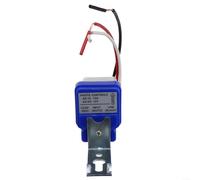 Capteur de lumière de rue avec cellule photoélectrique automatique AC DC 12 V 24 V 220 V 10 A avec fonction marche/arrêt automatique pour applications d'éclairage extérieur et systèmes de lampes