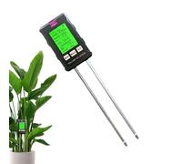 Capteur de lumière d'humidité du pH - Moniteur de Sol de Jardin, Lecteur de Compteur d'engrais | Dispositif de Test de à température multifonctionnelle, Tracker de Soins de l'usine numérique p