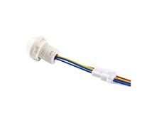 Capteur de mouvement infrarouge 110 V 220 V, portée de détection 4-6 m, capteur de lampe de nuit for le corps humain(1pcs)