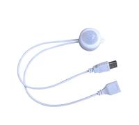 Capteur de Mouvement Infrarouge PIR for Corps Humain, DC5V-24V 12V, contrôle de la Barre Lumineuse LED, capteur photosensible, connecteur de commutateur(TDL-2025USB White)