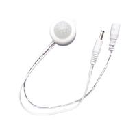 Capteur de mouvement infrarouge PIR for corps humain, DC5V-24V 12V, contrôle la barre lumineuse LED, capteur photosensible, connecteur commutateur(TDL-2025 White)