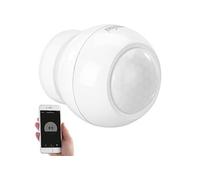 Luminea Home Control Capteur de mouvement PIR et de luminosité connecté XMD-100.app