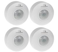 Capteur de mouvement universel Maclean PIR 6m plafond 1200W 4 pièces MCE314 W