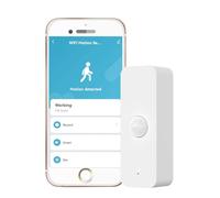 Capteur de Mouvement WiFi PIR : détecteur de Mouvement intérieur Intelligent avec alertes et enregistrements de Notification d'application, Batterie Incluse, détecteur de Mouvement Infrarouge 1 pièce