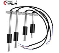 Capteur de niveau de carburant/eau 0-190 Ohms, pour voiture, bateau, indicateur de niveau de réservoir d'eau, jauge de niveau de carburant en acier inoxydable, accessoires de voiture 450mm Sensor