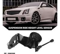 Capteur De Niveau De Hauteur De Suspension No.25863268 Pour Cadillac Cts 2008-2014 / Capteur De Niveau De Phare Arrière Gauche / Métal Durable / 1 Pièce Noire.