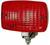 HELLA Feu antibrouillard arrière - Halogène - 12V - Montage en saillie - ECE - Couleur du voyant: rouge - Fiche: Fiche plate - gauche/arrière/droite - 2NE 002 985-001