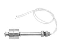 Capteur de Niveau de Liquide, Interrupteur à Flotteur de capteur de Niveau de Liquide en Acier Inoxydable 0~220 V, utilisé pour Le réservoir de Piscine 100mm