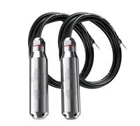 Capteur de niveau de température hydrostatique de nouveau type 0-50C 1M/2M/3M/4M/5M à 4-20mA Transmetteur de niveau de liquide for eau, huile, carburant, diesel(5m range 5m)