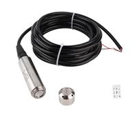 Capteur de Niveau d'Eau avec Câble 5m, Transmetteur de Niveau Liquide 4-20mA, Précision 0,5% FS - Protection Étanche IP68, Signal Stable, Usage Eau Potable (0-10m)