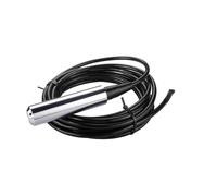 Capteur de niveau d'eau et d'huile liquide intégré, sortie 4-20ma, transmetteur de sonde, détection avec contrôleur, interrupteur à flotteur, pompe d'alarme, 1 ensemble(2m range 5m cable,4-way relay)