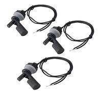 Capteur de Niveau d'eau Horizontal à Montage latéral Basse Pression PP capteur de Niveau de Liquide Interrupteur à Flotteur câble 3 pièces