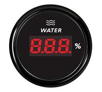 Capteur de niveau d'eau, Jauge de niveau d'eau numérique 0-190 Ohm étanche + capteur de niveau d'eau 150-600mm avec rétro-éclairage rouge for Yacht Marine Boat Car(3)