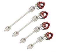 Capteur de niveau d'eau liquide à double boule en acier inoxydable pour réservoirs et systèmes d'alarme de contrôle du niveau d'eau et de piscine (200 mm)