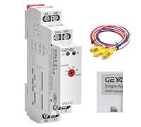 Capteur de niveau d'eau, relais de contrôle temporisé pour liquides régulateur électronique de niveau liquide 10 A CA CC 24 V - 240 V GRL8-01 relais de contrôle de niveau avec sonde 1,5 - 3,5 mètres
