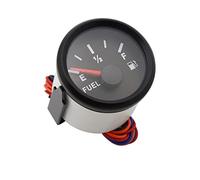 Capteur de Niveau Jauge de bateau 52MM jauge de niveau de carburant 0-90 Ohm 240-33ohm indicateur de niveau de réservoir d'huile avec rétro-éclairage rouge for voiture de bateau marin 9-32V(0-90ohm BB