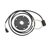 Capteur de pédale de vélo électrique - Capteur de vitesse électrique, partie de vélo multi-magnétique, module d'assistance à la pédale réactif | Transmission de signal puissante, structure de montage