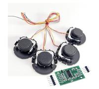 Capteur de pesage à cellule charge 50 kg, jauge contrainte demi-pont, capteur poids for balance corporelle humaine + support montage pour les appareils de pesage(4sensor 1module)