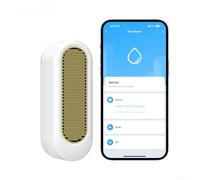 Capteur de pluie pour ZigBee Smart pour ZigBee avec détection à distance mobile, surveillance de la pluie en temps réel, étanchéité IP65, détection des précipitations, domotique intelligente (blanc)