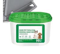 Capteur de Poils d'Animaux,Boîte silencieuse d'élimination des poussières | Pour chats et espaces animaux | pour maison : chambre, salon, dressing, appartement, zone chat/chien