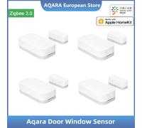 Capteur de porte/fenêtre Aqara, version globale, connexion sans fil Zigbee, nécessite une maison intelligente pour l'application Xiaomi mijia, Mi Home, Homekit Aqara-door-3PCS