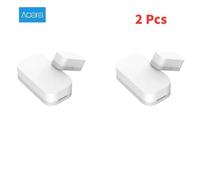 Capteur De Porte Fenêtre D'Origine Aqara Zigbee Connexion Sans Fil Capteur De Porte Intelligent Mccgq11Lm Travail À Domicile Intelligent Avec L'Application Mihome Homekit.2 Pcs.