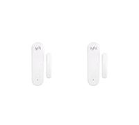 Capteur de porte/fenêtre intelligent Tuya, détecteur d'ouverture/fermeture porte, système d'alarme sécurité domestique, scène d'alerte d'indépendance, sirène 80dB(2pcs)