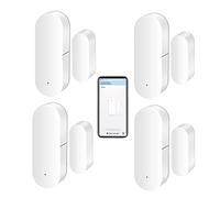 Capteur de porte WiFi : détecteurs intelligents d'ouverture/fermeture de porte, capteur de fenêtre sans fil avec alerte de notification par application, capteur de contact pour la sécurité de la