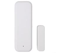 Capteur de porte Zigbee Smart Home Interrupteur de contact pour notifications instantanées Contrôle par application Facile à installer Blanc 7,5 x 4,5 cm (zigber)