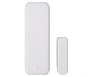 Capteur de porte Zigbee Smart Home Interrupteur de contact pour notifications instantanées Contrôle par application Facile à installer Blanc 7,5 x 4,5 cm (zigber)