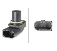 Hella Capteur position arbre à cames 6Pu 009 121-631 12V 3 pôles avec joint d'étanchéité sans câble