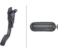 Capteur de position de pédale d'accélérateur 6 pôles HELLA pour FORD FIESTA VI (CB1/ CCN)