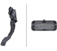 Capteur de position de pédale d'accélérateur 6 pôles HELLA pour PEUGEOT 208 I (CA_/ CC_)