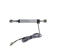 Capteur de Position linéaire Capteur de déplacement transducteur linéaire KPM16J sortie analogique 4-20mA avec rotule potentiomètre de 16mm de diamètre échelle linéaire(100mm 4-20mA 2-wires)