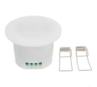 Capteur de présence humaine à économie d'énergie, 24 GHz réglable, interrupteur intelligent de détection de mouvement, facile à installer