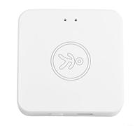 Capteur de présence humaine intelligent avec détection d'ondes mmet surveillance de l'intensité lumineuse pour automatisation Tuya, blanc, dispositif de sécurité domestique alimenté par USB (WiFi)
