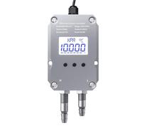 Capteur de pression 5 Kpa 4 20ma for système de cvc d'air, affichage LCD, transmetteur de pression différentielle de gaz éolien(0-10V Output,0-4KPa)