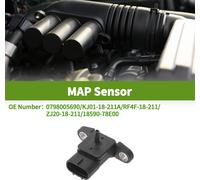Capteur De Pression Absolue D'Admission MAP Pour FORD Pour Ranger Mk2 2.5 TD 4x4 2002-2006 No.0798005690/KJ01-18-211A/RF4F-18-211/ZJ20-18-211/18590-78E00 1 Pc