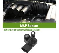 Capteur De Pression Absolue D'Admission MAP Pour VAUXHALL Cascada 13-19 Pour OPEL Pour Astra K Hatchback 1.2 Turbo 2019 No.55493483/0828000580/12713907 1 Pcs