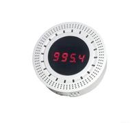 Capteur de pression atmosphérique avec détection d'humidité pour application, alertes réelles, plage de 300 à 1 000 hPa, 0-60 C, alimentation USB, appareil météo domestique en plastique blanc (Wi-Fi)