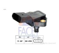 Capteur, pression de suralimentation FACET 10.3075
