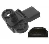Capteur de pression de suralimentation map 45079 FEBI BILSTEIN pour SEAT VW AUDI
