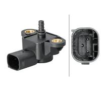 Hella Capteur de pression de suralimentation 6Pp 358 152-061 3 pôles vissé