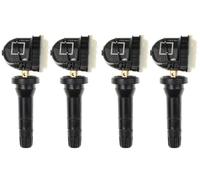 Capteur de pression des gaz TPMS Capteur de pression des pneus pour Ford pour Focus pour Kuga pour Mondeo MK5 EV6T1A180CB EV6T1A150CB Installation(4pcs)