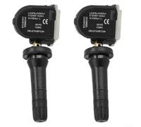 Capteur de pression des pneus TPMS pour Adam 2012 2017 OEM 13506028 Compatible Zafira C et autres véhicules compatibles (2 pièces)
