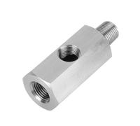 Capteur De Pression D'huile M10 En Acier Inoxydable, Adaptateur En T Vers Npt, Alimentation Turbo