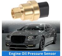 Capteur De Pression D'Huile Moteur Compatible Pour Caterpillar Cat Ap-1000D Ap-1055D Mt735 Mt745 Mt755 Excavatrice 325D, Métal Plastique Noir Or Tonique
