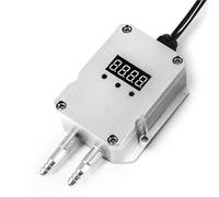 Capteur de pression différentielle 0-50pa 0-200pa 0-500pa 0-10Kpa, transmetteur de pression différentielle d'air du vent 4-20mA 0-10V 0-5V RS485(LED 4-20mA,0-50pa)