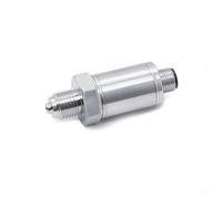 Capteur de pression for eau, huile, gaz, air G1/4 12-36 V 4-20 mA M12-4 broches SS304 Transmetteur de pression absolue/relative Conception de bosse(3.3V OUT I2C,0-5Mpa)